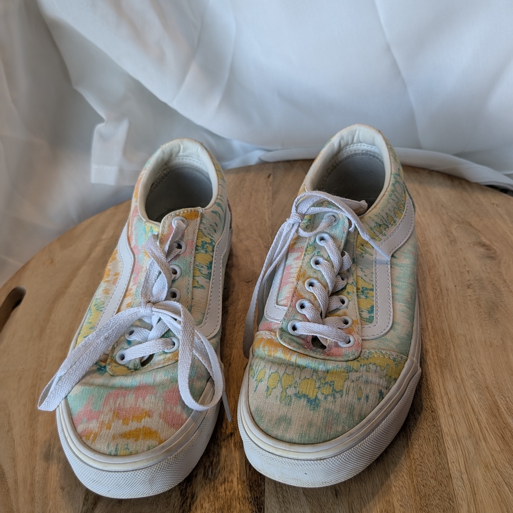 Vans Pastel Tie-Dye Kids Sneakers